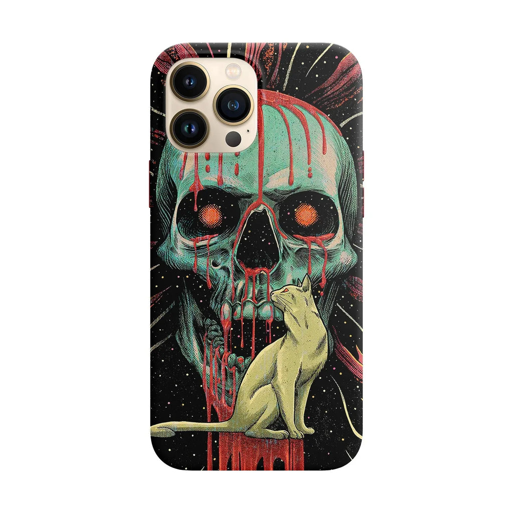 Husa compatibila cu Apple iPhone 12 Mini model Evil cat, Silicon, TPU, Viceversa - Viceversa