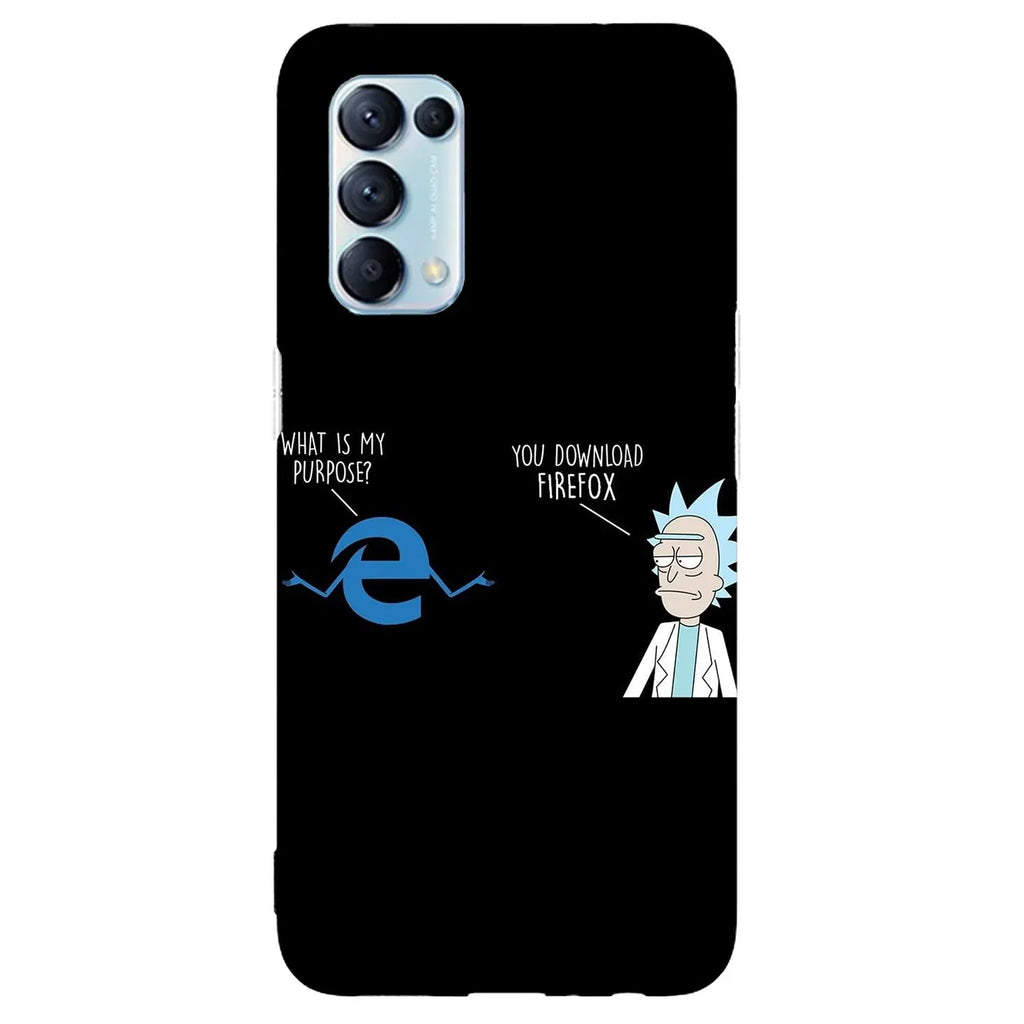 Husa compatibila cu Oppo Reno 4 Lite model Explorer, Silicon, TPU, Viceversa - Viceversa