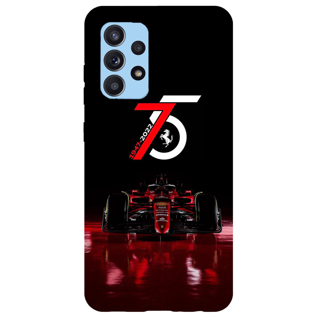 Husa compatibila cu Samsung Galaxy A53 5G model Ferrari F1-75, Silicon, TPU, Viceversa