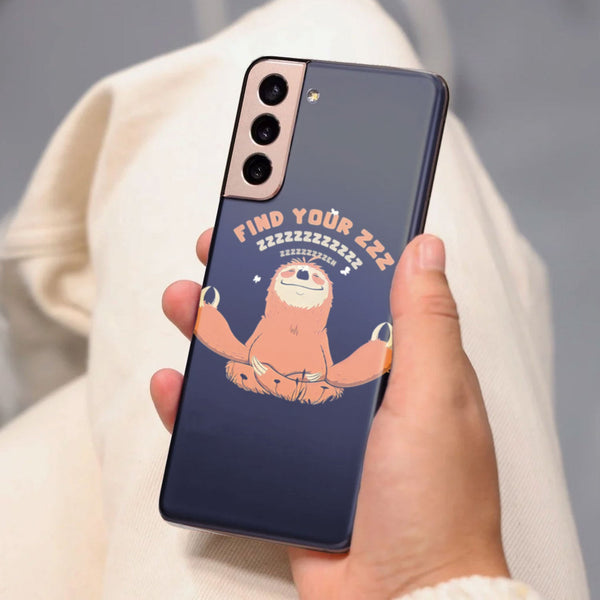 Husa compatibila cu Samsung Galaxy S21 FE model Find your ZZZ, Silicon, TPU, Viceversa