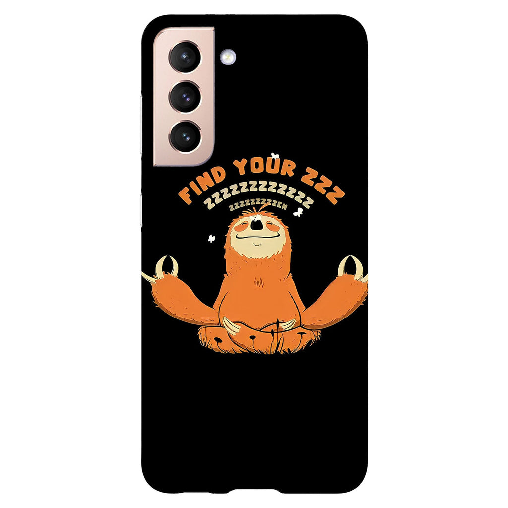 Husa compatibila cu Samsung Galaxy S21 FE model Find your ZZZ, Silicon, TPU, Viceversa