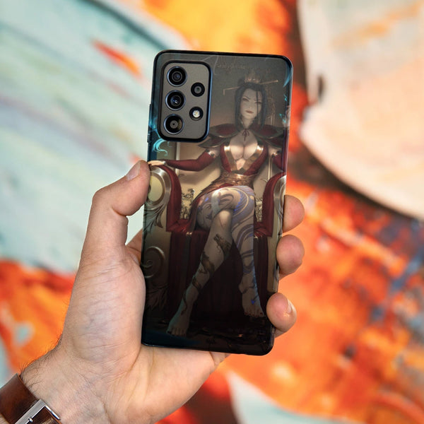 Husa compatibila cu Samsung Galaxy A73 5G model Fire Lord, Silicon, TPU, Viceversa