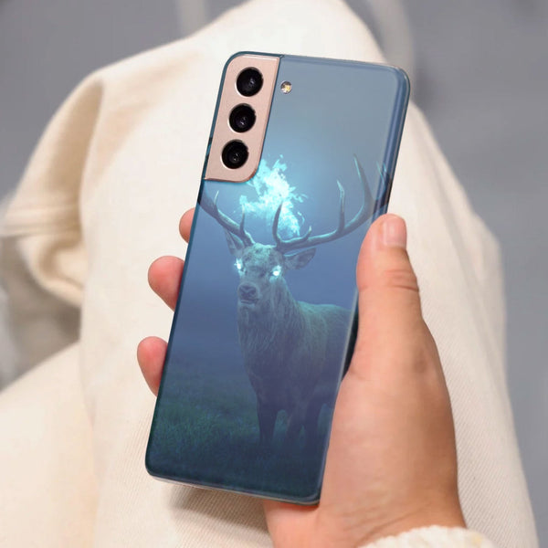 Husa compatibila cu Samsung Galaxy S21 FE model Fire spirit, Silicon, TPU, Viceversa