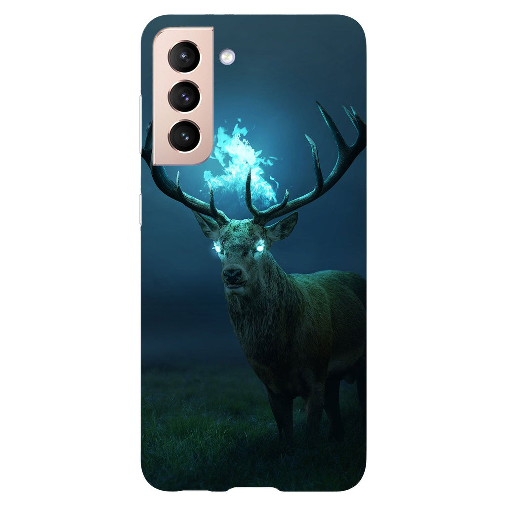 Husa compatibila cu Samsung Galaxy S21 FE model Fire spirit, Silicon, TPU, Viceversa