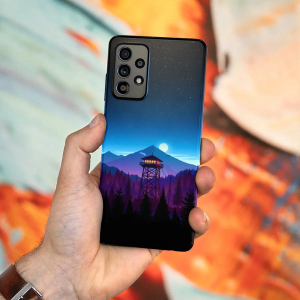 Husa compatibila cu Samsung Galaxy A52 5G model Firewatch Tower, Silicon, TPU, Viceversa - Viceversa