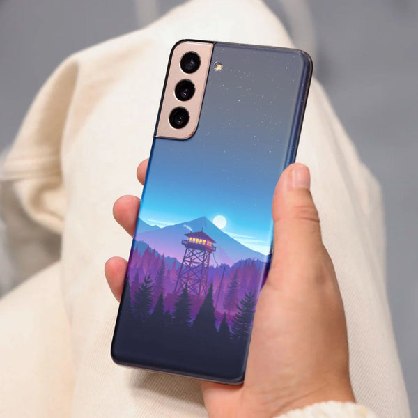 Husa Samsung Galaxy S21 FE model Firewatch Tower, Silicon, TPU, Viceversa