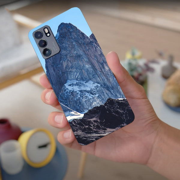 Husa compatibila cu Oppo Reno 5 4G model Fitzroy Mountain, Silicon, TPU, Viceversa