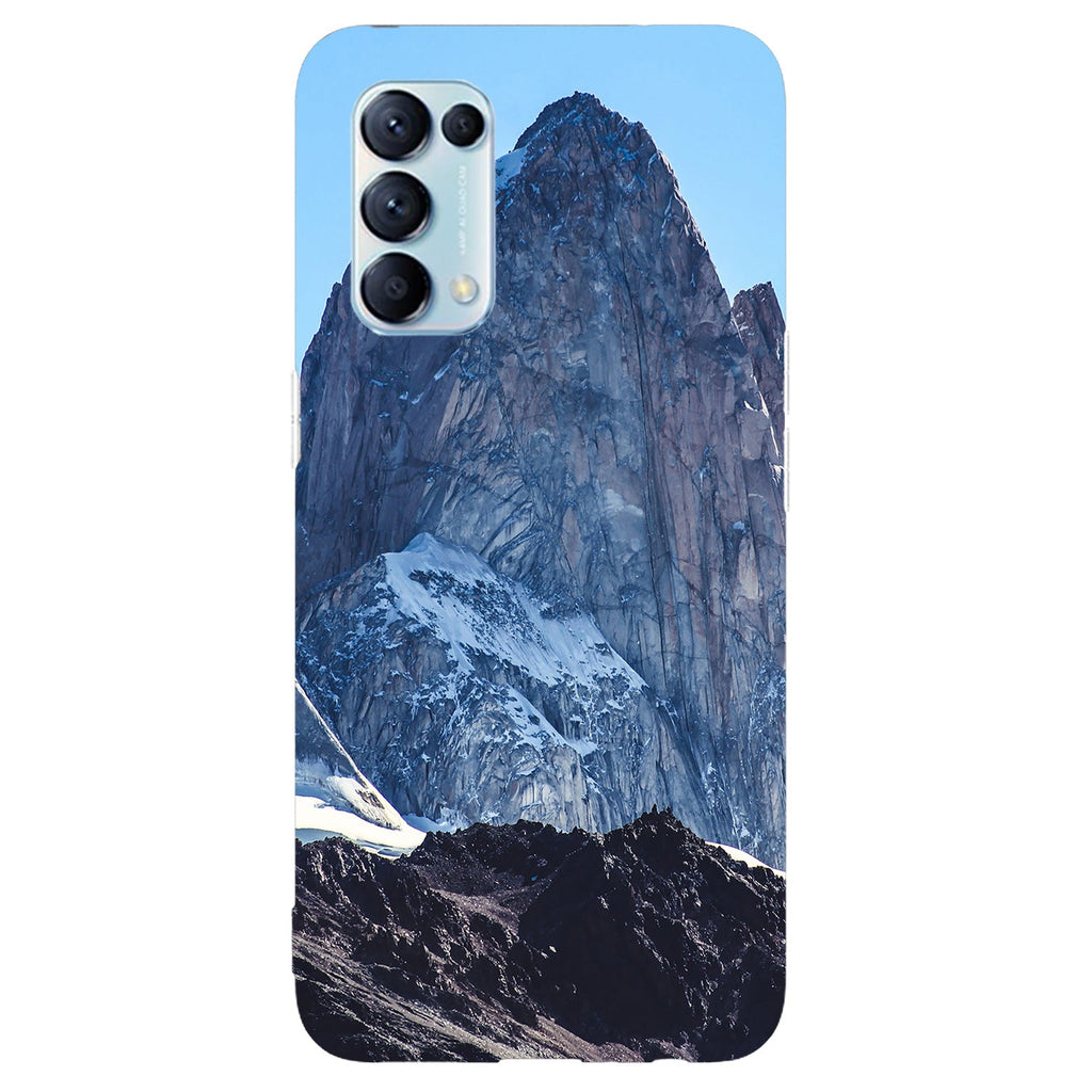 Husa compatibila cu Oppo Reno 5 4G model Fitzroy Mountain, Silicon, TPU, Viceversa