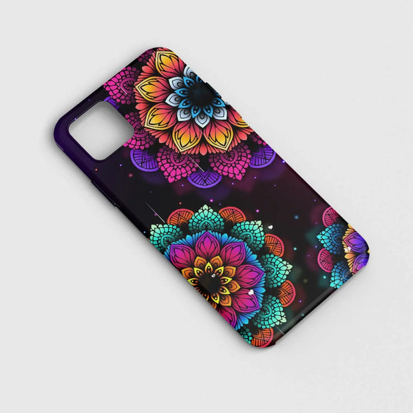 Husa compatibila cu Apple iPhone 13 Mini model Floral Mandala, Silicon, TPU, Viceversa - Viceversa