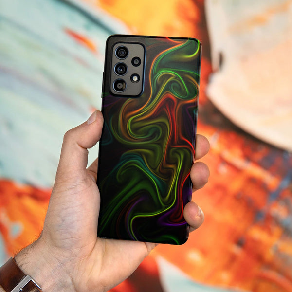 Husa Samsung Galaxy Galaxy A72 model Fluid Smoke, Silicon, TPU, Viceversa
