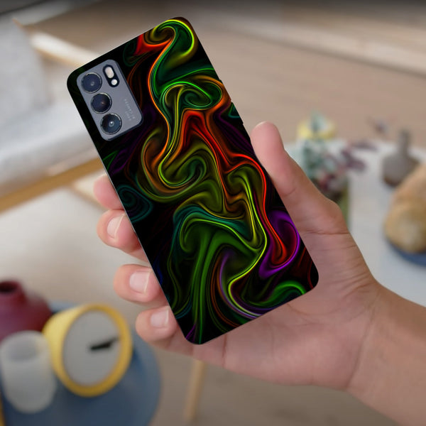Husa compatibila cu Oppo Reno 5 4G model Fluid Smoke, Silicon, TPU, Viceversa