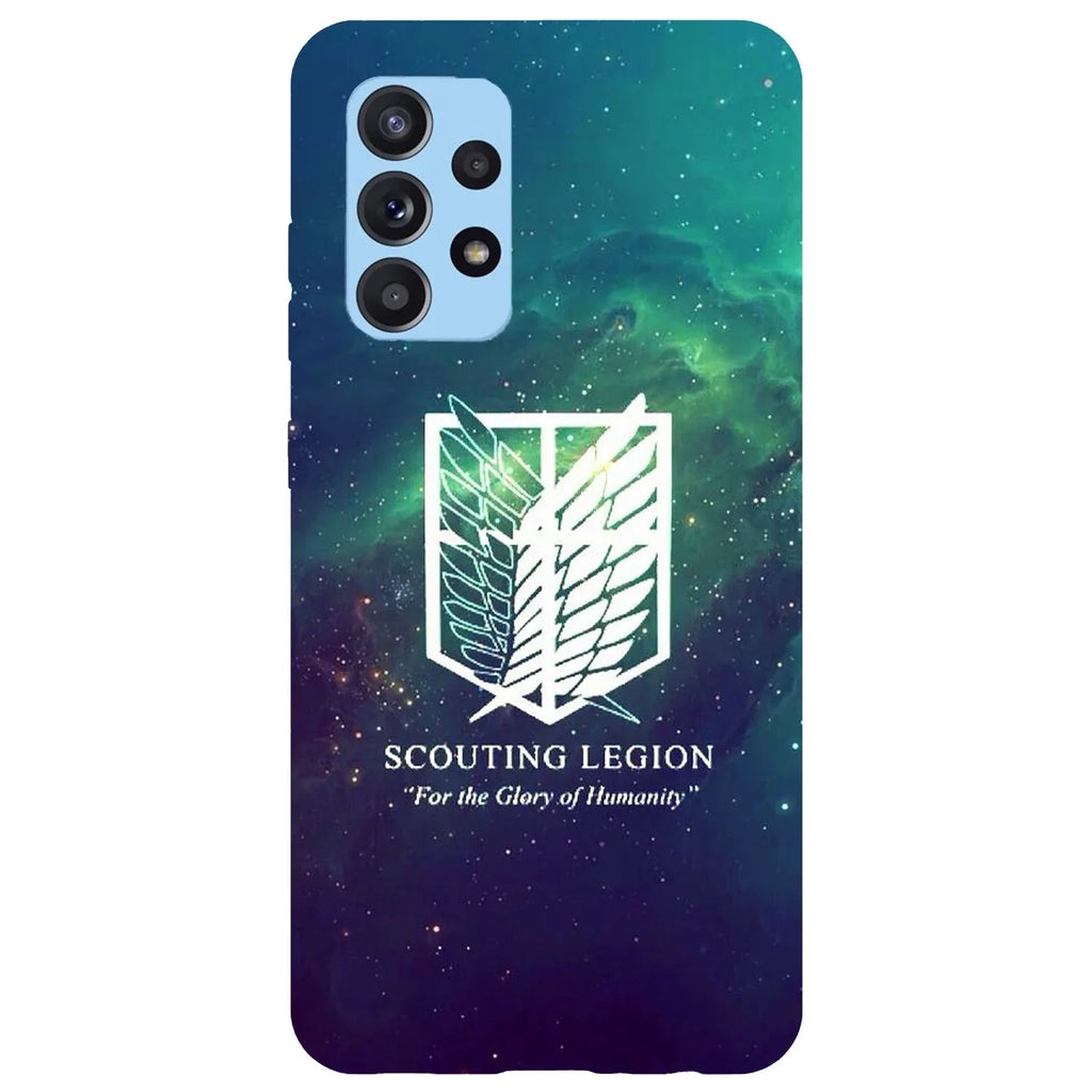Husa compatibila cu Samsung Galaxy A53 5G model For the glory of humanity, Silicon, TPU, Viceversa - Viceversa