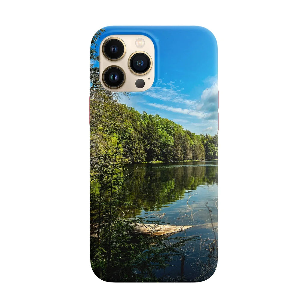Husa compatibila cu Apple iPhone 13 Mini model Forest Lake, Silicon, TPU, Viceversa - Viceversa
