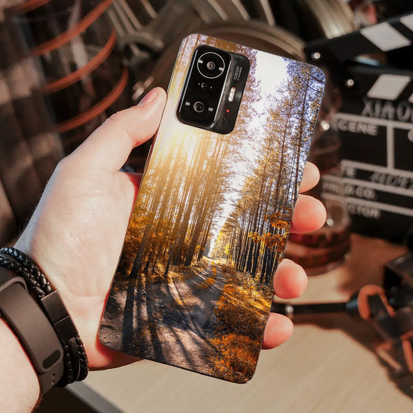 Husa compatibila cu Xiaomi Mi 11 Lite model Forest Path, Silicon, TPU, Viceversa