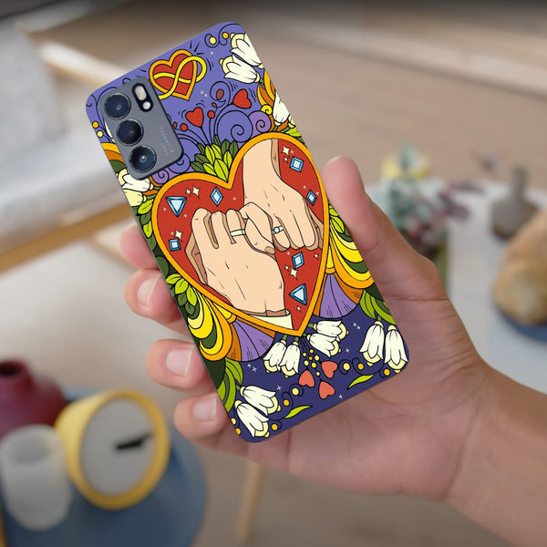 Husa compatibila cu Oppo Reno 5 4G model Forever Bound, Silicon, TPU, Viceversa