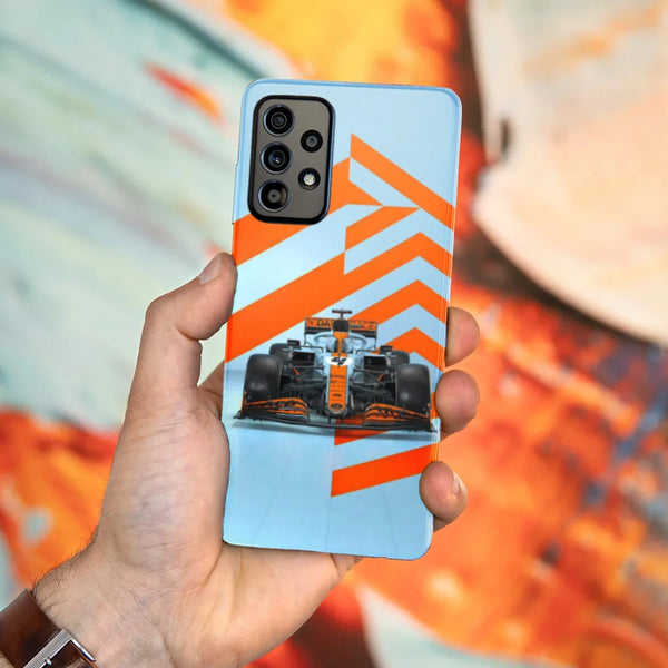 Husa compatibila cu Samsung Galaxy A53 5G model Formula One Mclaren, Silicon, TPU, Viceversa - Viceversa