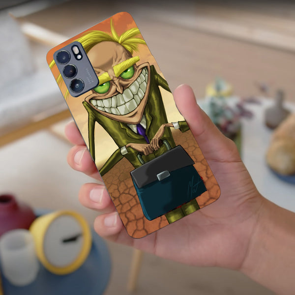 Husa compatibila cu Oppo Reno 5 4G model Freaky Fred, Silicon, TPU, Viceversa