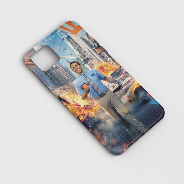 Husa compatibila cu Apple iPhone 11 model Free Guy, Silicon, TPU, Viceversa - Viceversa