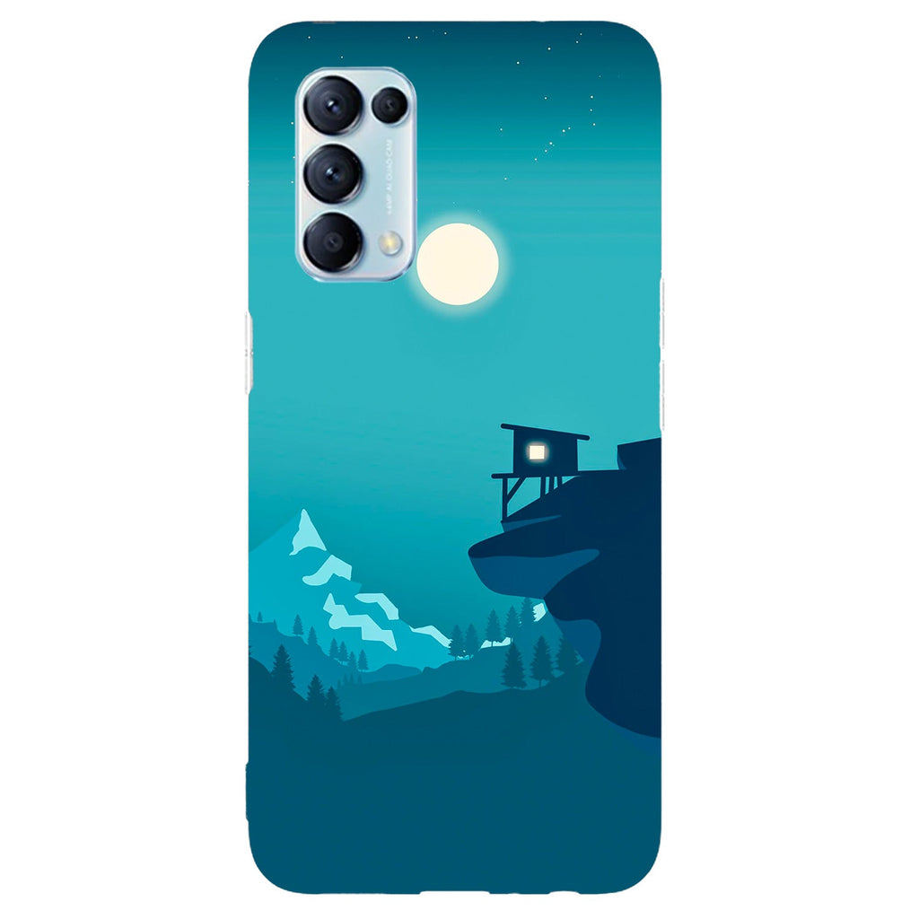 Husa compatibila cu Oppo Reno 5 4G model Full Moon, Silicon, TPU, Viceversa