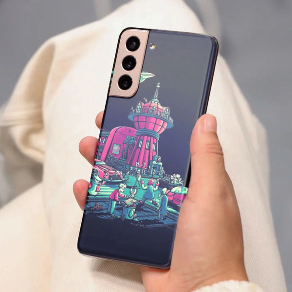 Husa compatibila cu Samsung Galaxy S20 Ultra model Futurama, Silicon, TPU, Viceversa - Viceversa