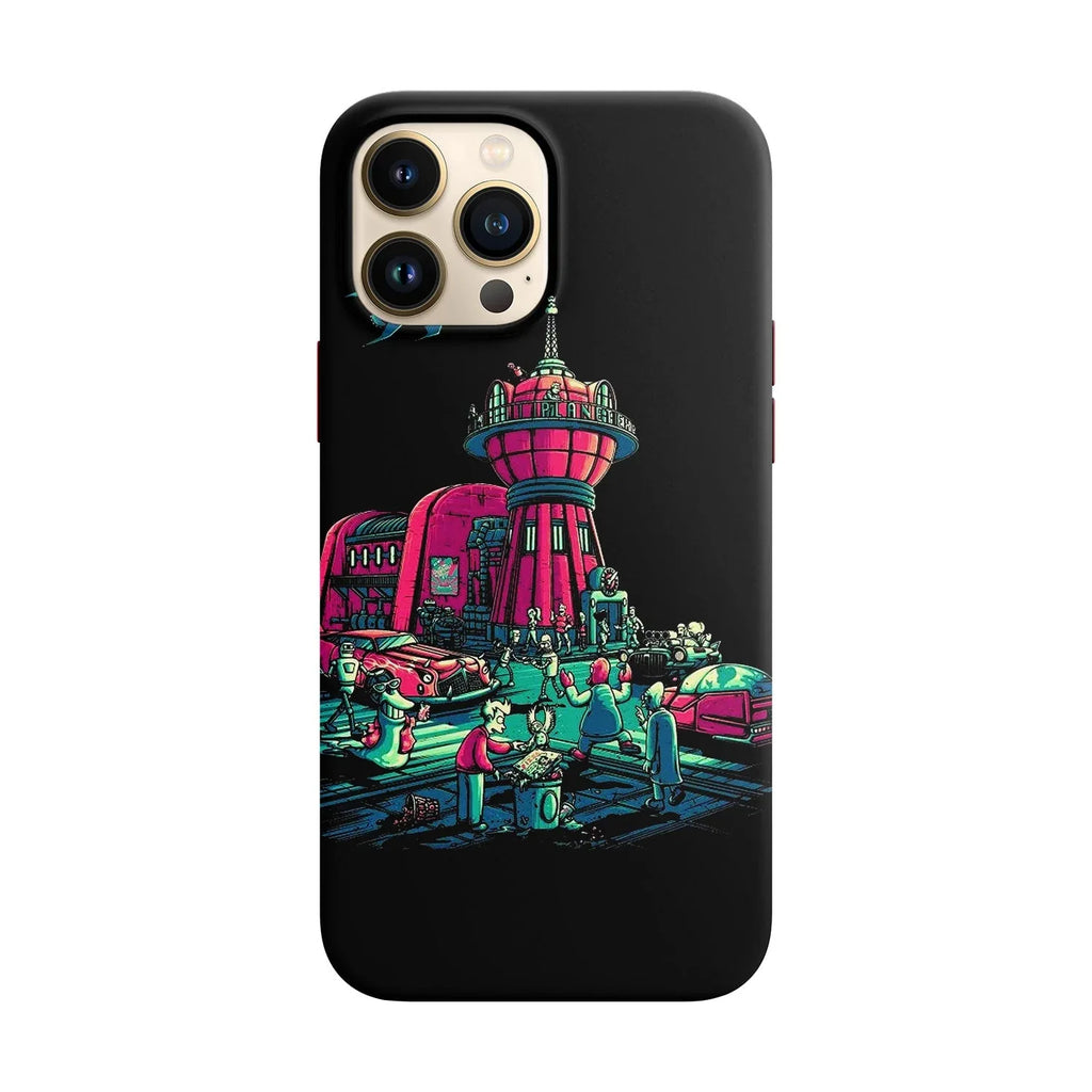 Husa compatibila cu Apple iPhone 11 Pro model Futurama, Silicon, TPU, Viceversa - Viceversa