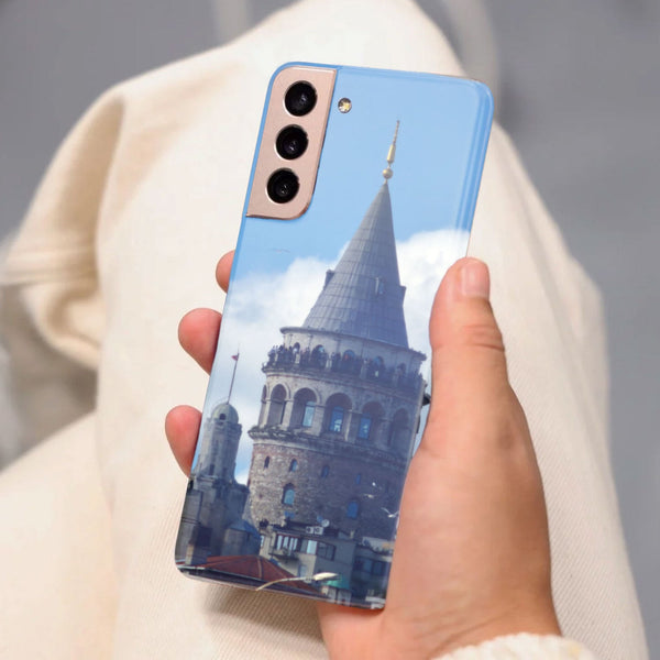 Husa compatibila cu Samsung Galaxy S21 FE model Galata Tower, Silicon, TPU, Viceversa