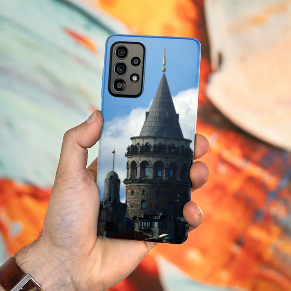Husa compatibila cu Samsung Galaxy A53 5G model Galata Tower, Silicon, TPU, Viceversa - Viceversa