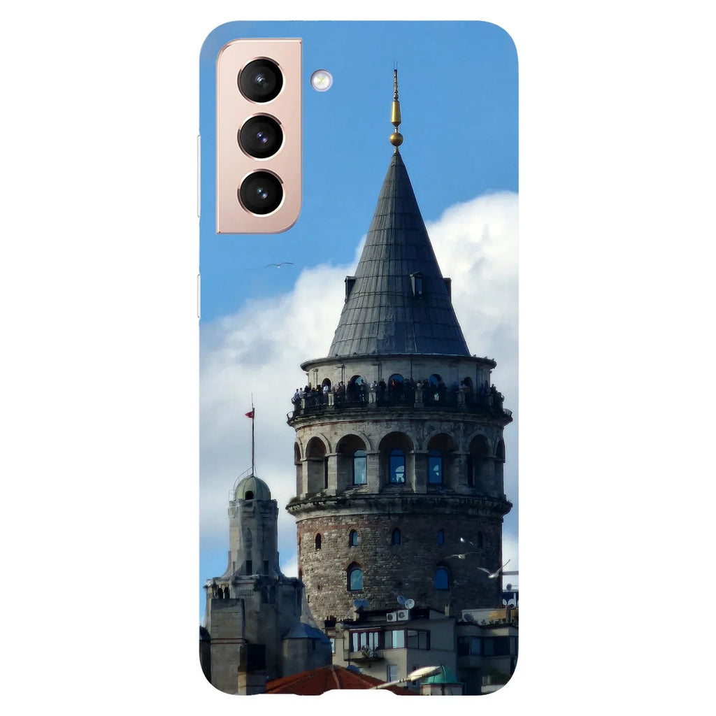 Husa compatibila cu Samsung Galaxy S22 Plus model Galata Tower, Silicon, TPU, Viceversa - Viceversa