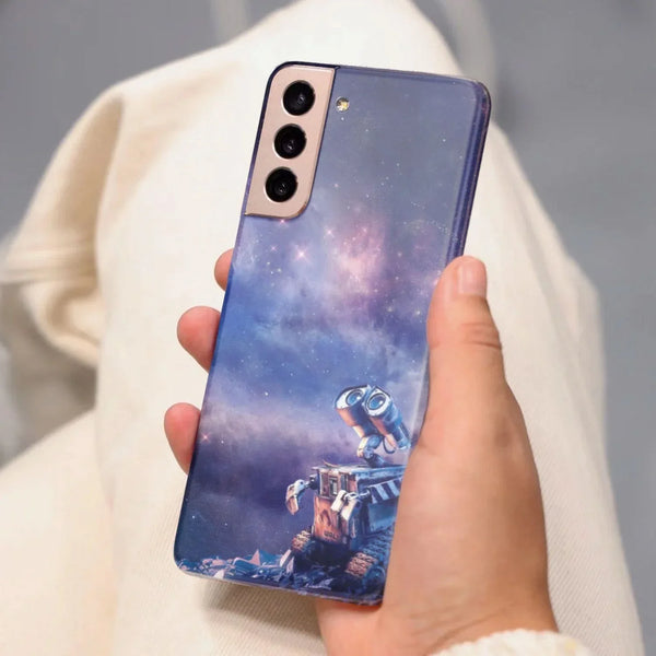 Husa compatibila cu Samsung Galaxy S20 Ultra model Galaxy Wall-e, Silicon, TPU, Viceversa - Viceversa