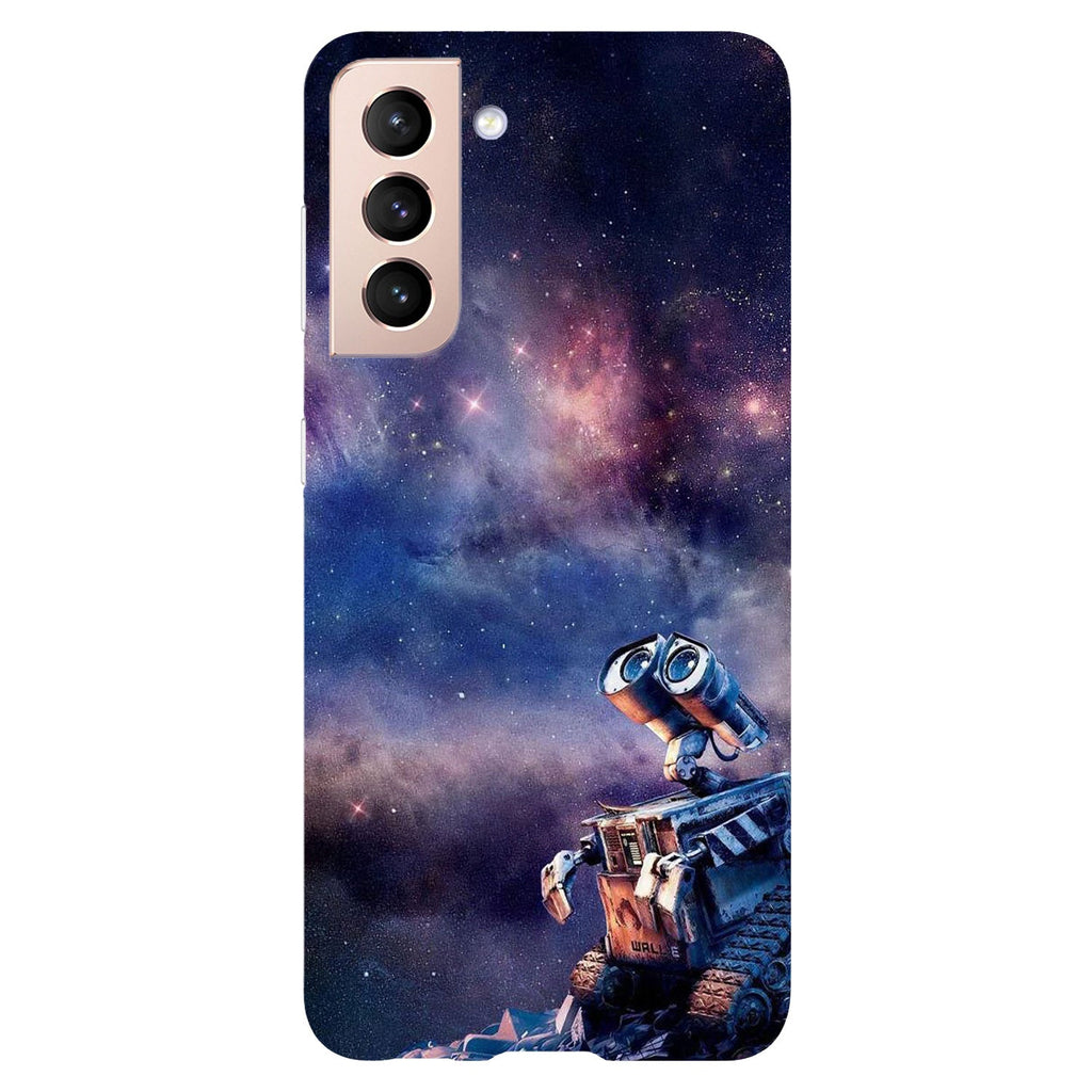 Husa compatibila cu Samsung Galaxy S21 FE model Galaxy Wall-e, Silicon, TPU, Viceversa
