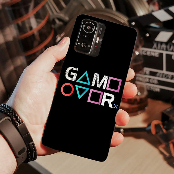 Husa compatibila cu Xiaomi Mi 11 Lite model Game Over, Silicon, TPU, Viceversa