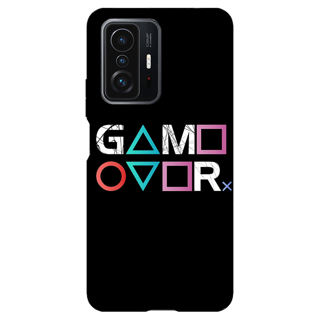 Husa compatibila cu Xiaomi Mi 11 Lite model Game Over, Silicon, TPU, Viceversa