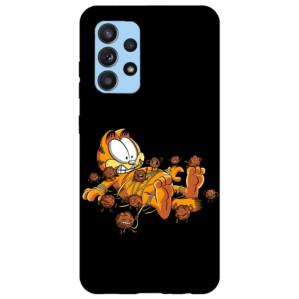 Husa compatibila cu Samsung Galaxy A53 5G model Gartfield Meatballs revenge, Silicon, TPU, Viceversa - Viceversa