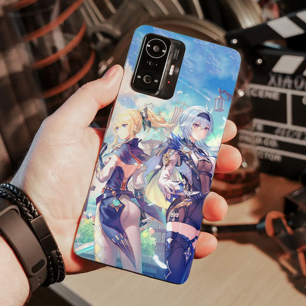 Husa compatibila cu Xiaomi Mi 11 Lite model Genshin Impact, Silicon, TPU, Viceversa