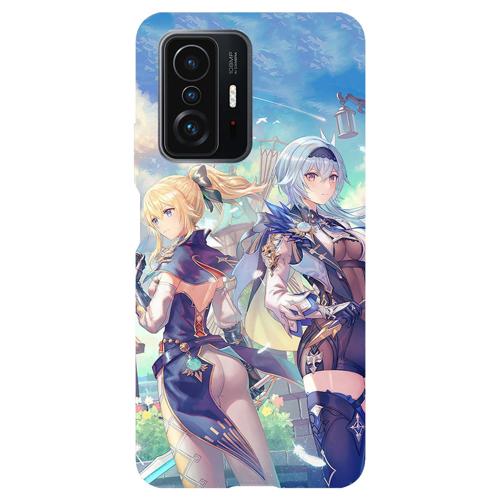 Husa compatibila cu Xiaomi Mi 11 Lite model Genshin Impact, Silicon, TPU, Viceversa