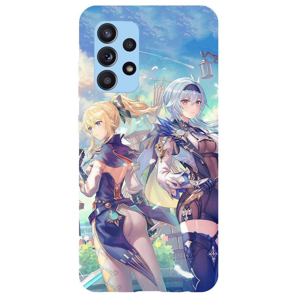 Husa compatibila cu Samsung Galaxy A73 5G model Genshin Impact, Silicon, TPU, Viceversa