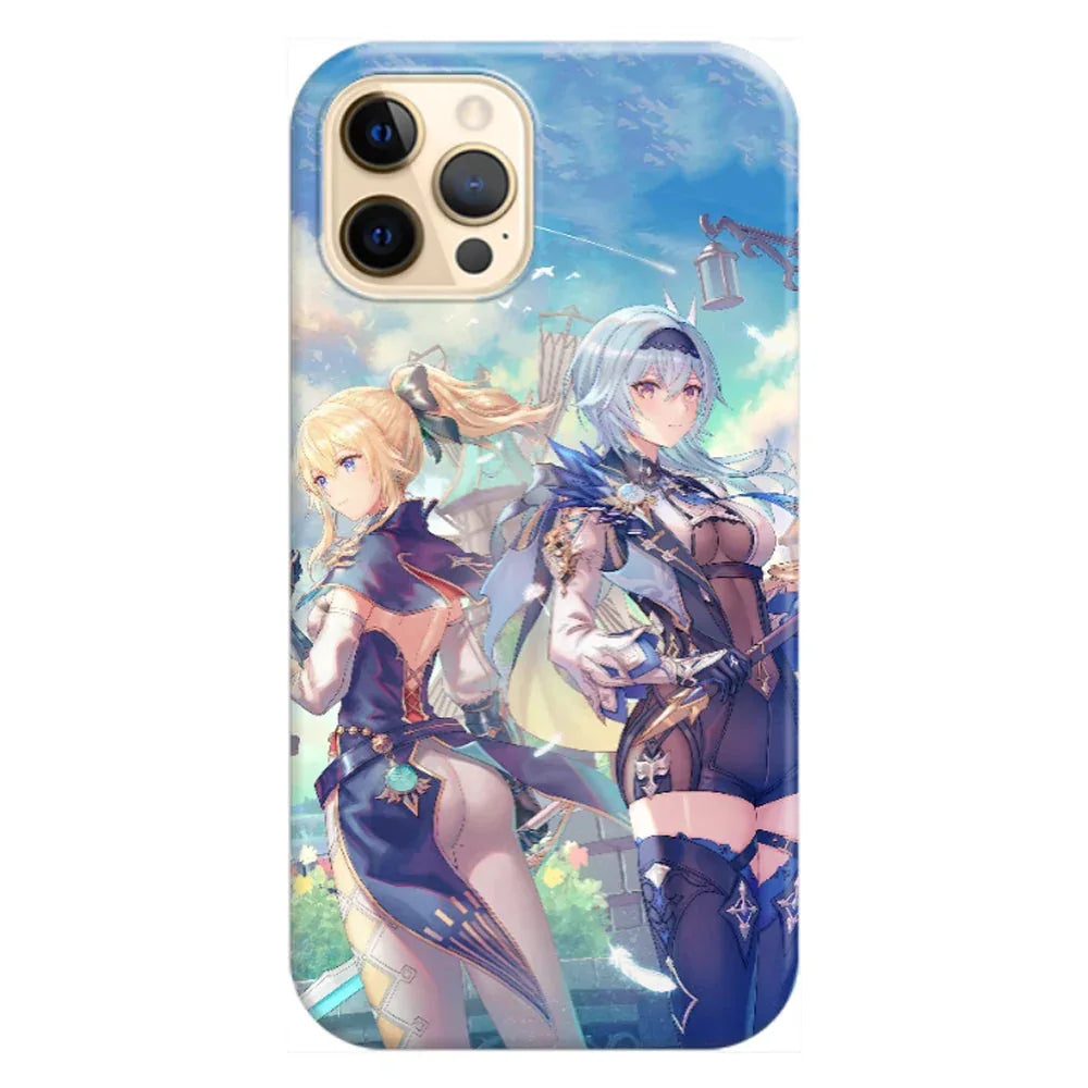 Husa Apple iPhone 12 / iPhone 12 Pro model Genshin Impact, Silicon, TPU, Viceversa - Viceversa
