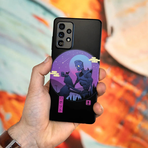 Husa compatibila cu Samsung Galaxy A52 5G model Gentle Robot, Silicon, TPU, Viceversa - Viceversa