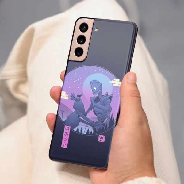 Husa Samsung Galaxy S21 FE model Gentle Robot, Silicon, TPU, Viceversa