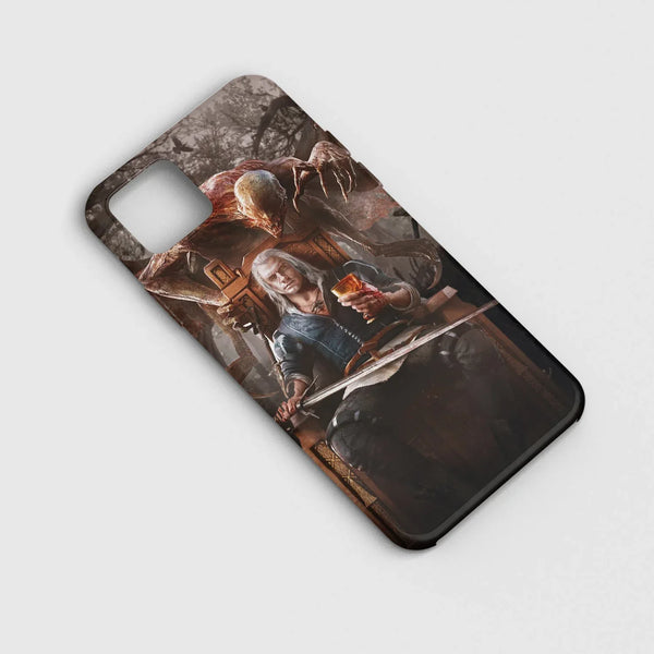 Husa compatibila cu Apple iPhone 12 Mini model Geralt the witcher, Silicon, TPU, Viceversa - Viceversa
