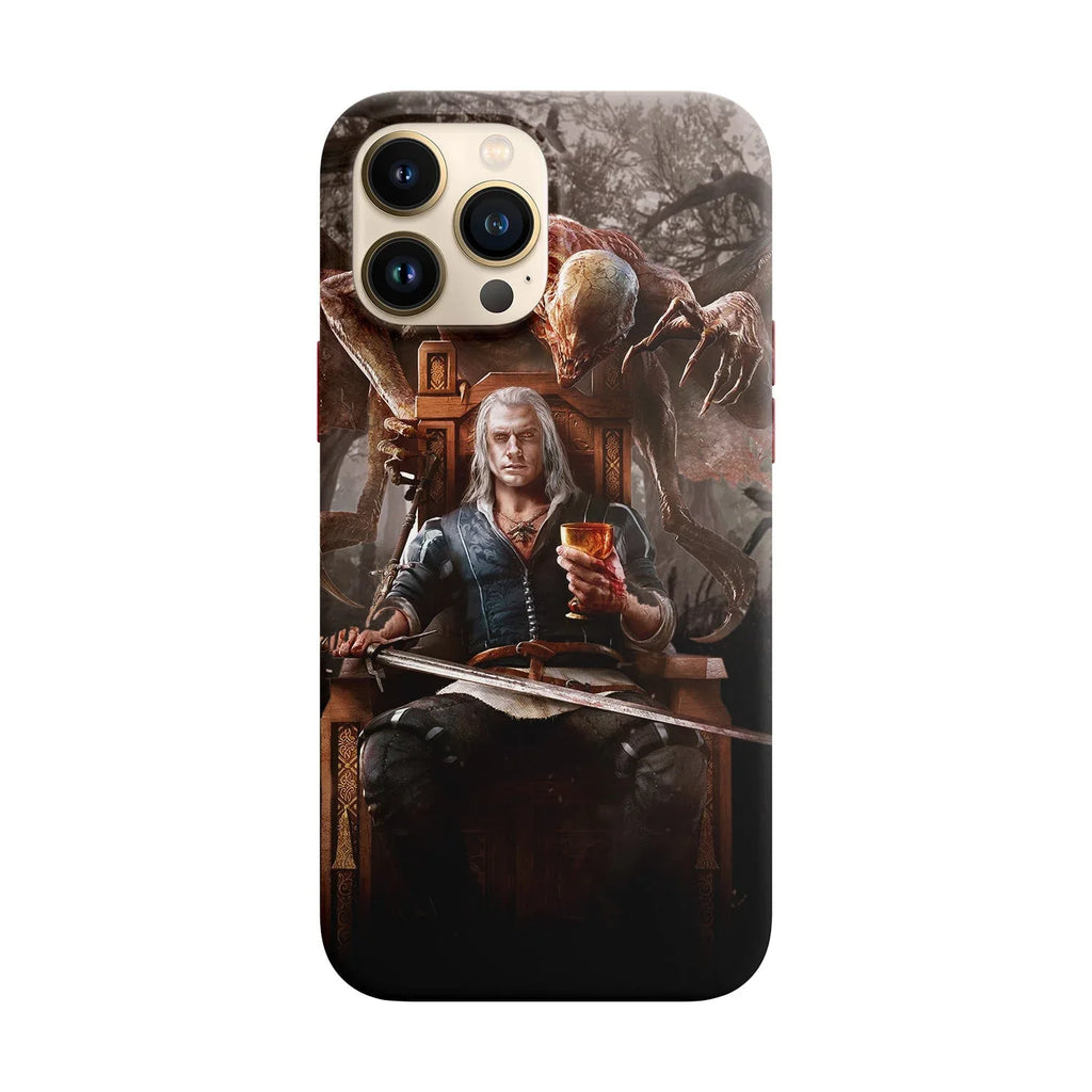 Husa compatibila cu Apple iPhone 11 model Geralt the witcher, Silicon, TPU, Viceversa - Viceversa