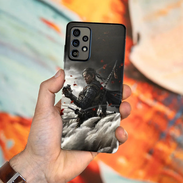 Husa compatibila cu Samsung Galaxy A53 5G model Ghost of Tsushima, Silicon, TPU, Viceversa - Viceversa