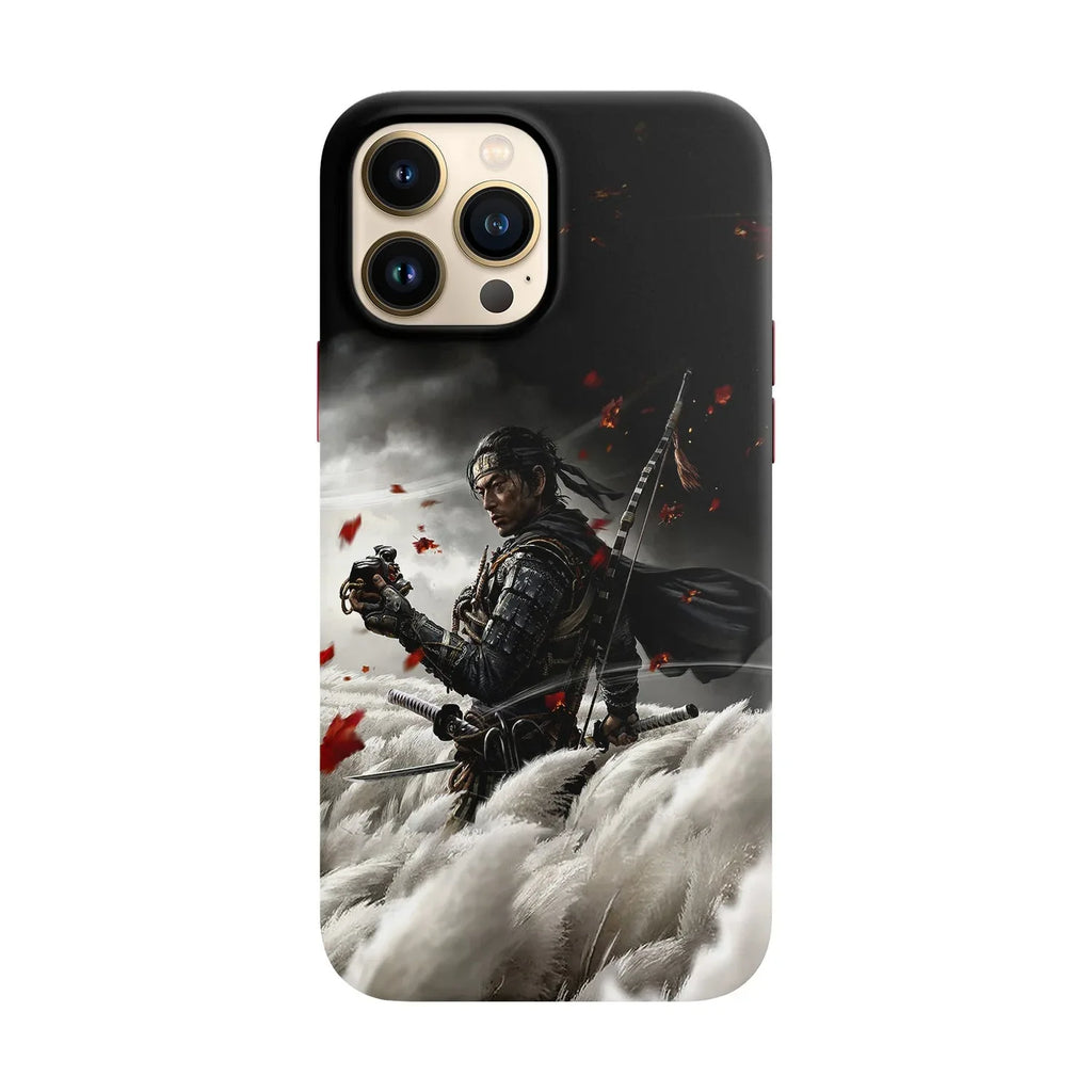Husa compatibila cu Apple iPhone 11 Pro model Ghost of Tsushima,Silicon, Tpu, Viceversa - Viceversa
