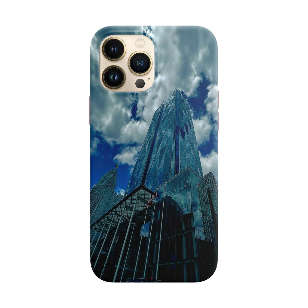Husa compatibila cu Apple iPhone 14 Pro Max model Glass City, Silicon, TPU, Viceversa - Viceversa