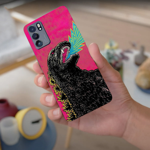 Husa compatibila cu Oppo Reno 5 4G model Godzilla, Silicon, TPU, Viceversa