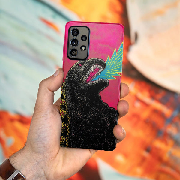 Husa compatibila cu Samsung Galaxy A73 5G model Godzilla, Silicon, TPU, Viceversa