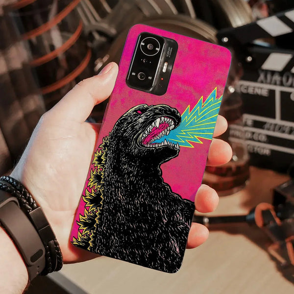 Husa compatibila cu Poco F3 Pro model Godzilla, Silicon, TPU, Viceversa - Viceversa