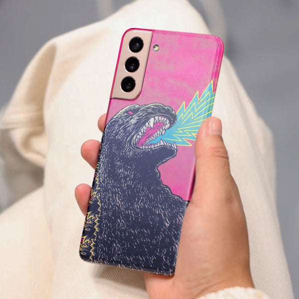 Husa Samsung Galaxy S21 FE model Godzilla, Silicon, TPU, Viceversa