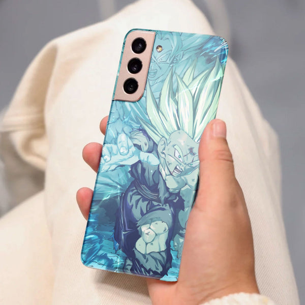 Husa Samsung Galaxy S21 FE model Gohan Dragon Ball , Silicon, TPU, Viceversa