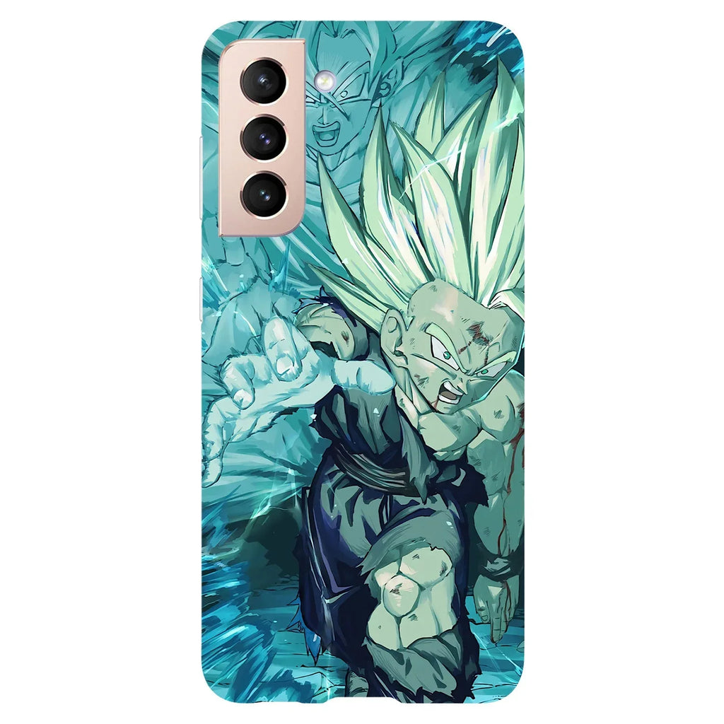 Husa Samsung Galaxy S21 Plus model Gohan Dragon Ball , Silicon, TPU, Viceversa - Viceversa